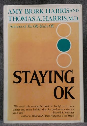Imagen de archivo de Staying Ok a la venta por BooksRun