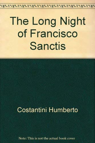 9780060153915: The Long Night of Francisco Sanctis
