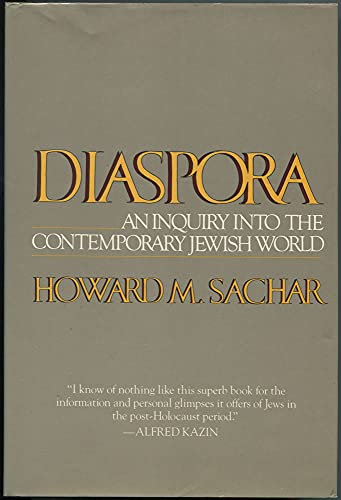Imagen de archivo de Diaspora : An Inquiry into the Contemporary Jewish World a la venta por Better World Books