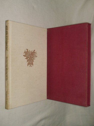 9780060157159: Allen Ginsberg. White Shroud (First Edition)