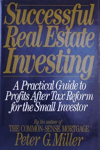 Imagen de archivo de Successful Real Estate Investing: A Practical Guide to Profits After Tax Reform for the a la venta por Wonder Book