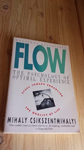 Beispielbild fr Flow : The Psychology of Optimal Experience zum Verkauf von Better World Books