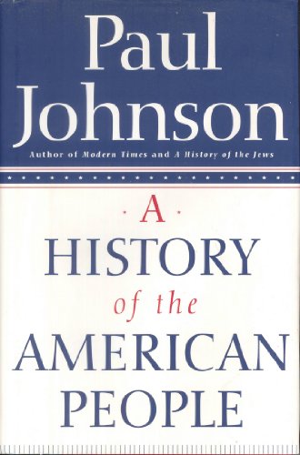 Beispielbild fr A History of the American People zum Verkauf von BowNError