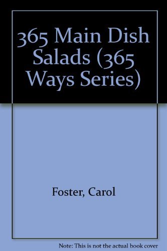 Beispielbild fr 365 Main-Dish Salads zum Verkauf von Better World Books