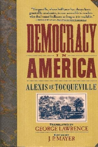 Beispielbild fr Democracy in America zum Verkauf von Books From California