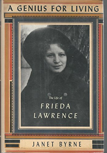 9780060190019: A Genius for Living: The Life of Frieda Lawrence
