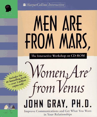 9780060195007: Men are from Mars, Women are from Venus Book and CD-ROM Bundle for Windows