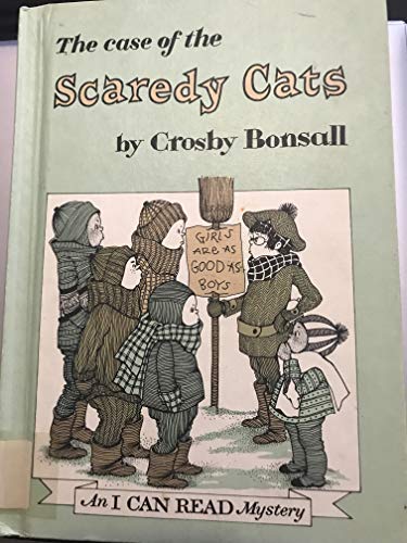 Beispielbild fr The case of the scaredy cats, (An I can read mystery) Bonsall, Crosby Newell zum Verkauf von Hook's Book Nook