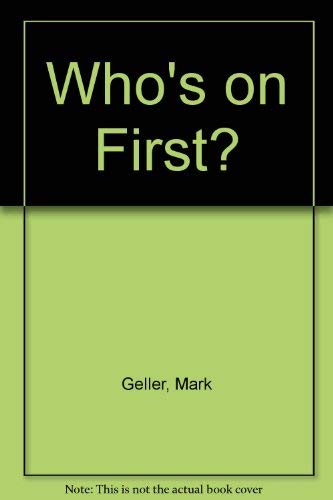 Beispielbild fr Who's on First? zum Verkauf von Better World Books