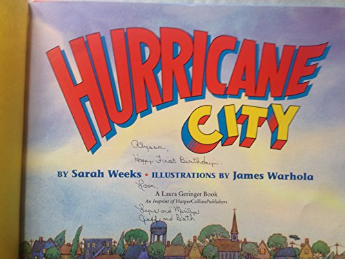9780060215729: Hurricane City (A Laura Geringer Book)
