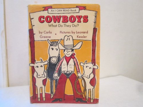 Imagen de archivo de Cowboys: What Do They Do? a la venta por ThriftBooks-Atlanta