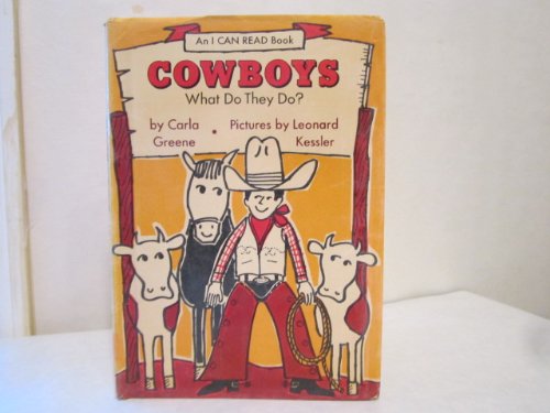 Stock image for Cowboys: What Do They Do? for sale by ThriftBooks-Atlanta