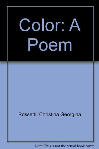 Stock image for Color: A Poem for sale by ThriftBooks-Atlanta