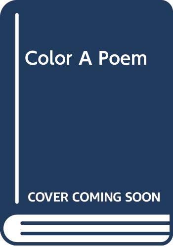 Beispielbild fr Color: A Poem zum Verkauf von Wonder Book