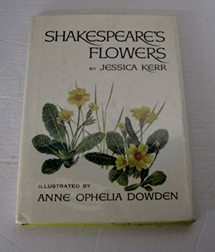 Beispielbild fr Shakespeare's Flowers zum Verkauf von Better World Books: West