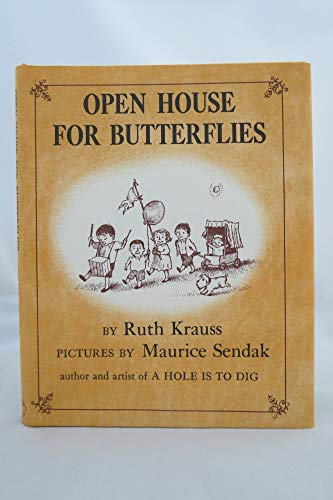 Stock image for Open House for Butterflies for sale by Better World Books