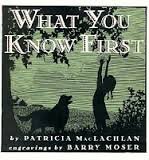 Beispielbild fr What You Know First zum Verkauf von Better World Books