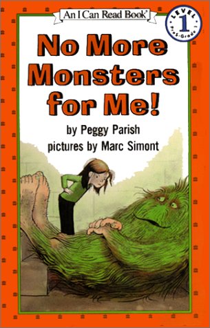 Stock image for No More Monsters for Me! (I Can Read Book 1) for sale by Wonder Book
