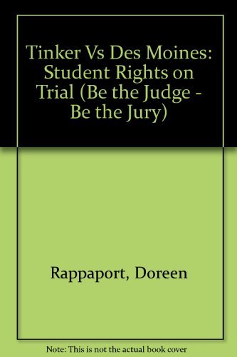 Beispielbild fr Tinker vs. Des Moines : Student Rights on Trial zum Verkauf von Better World Books: West