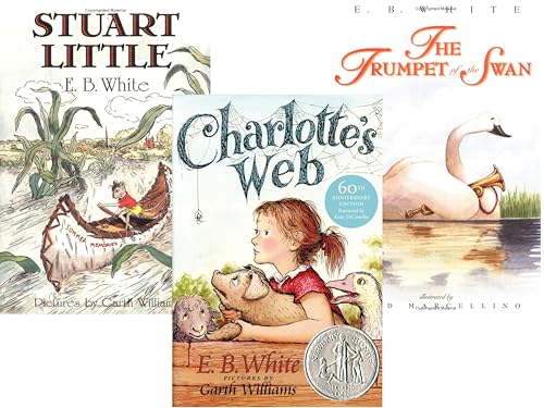 Imagen de archivo de E.B. White: Charlotte's Web/ Stuart Little/ Trumpet of the Swan a la venta por Saint Georges English Bookshop