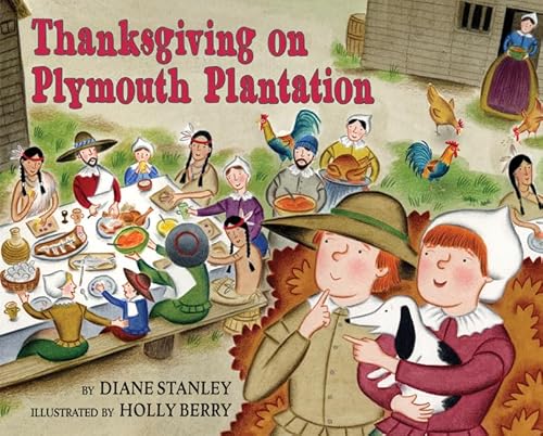 9780060270698: Thanksgiving on Plymouth Plantation (The Time-Traveling Twins)