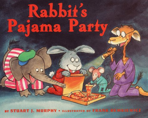 Beispielbild fr Rabbit's Pajama Party (Mathstart: Level 1 (HarperCollins Library)) zum Verkauf von Ergodebooks