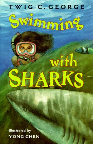Beispielbild fr Swimming with Sharks (Trophy Chapter Books) zum Verkauf von Orion Tech