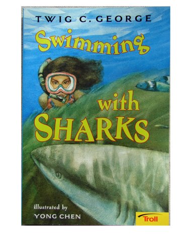 Imagen de archivo de Swimming with Sharks (Trophy Chapter Books) a la venta por SecondSale