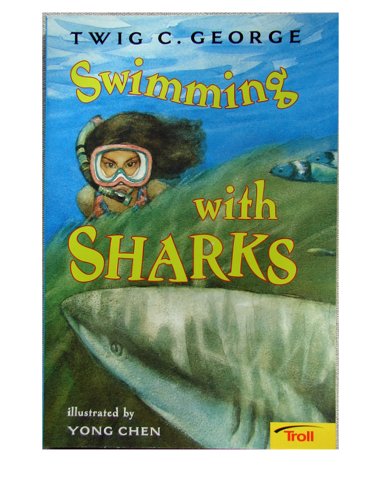 Stock image for Swimming with Sharks (Trophy Chapter Books) for sale by SecondSale