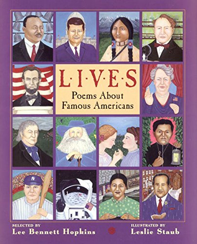 9780060277680: Lives: Poems About Famous Americans