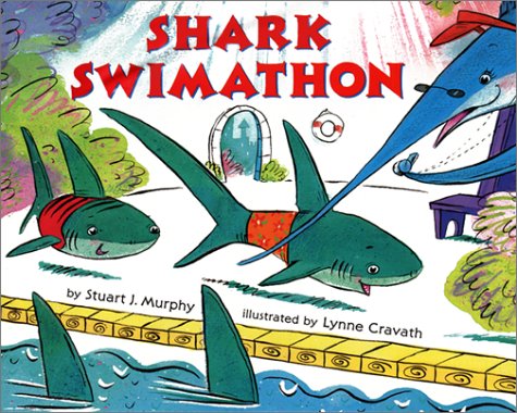 Stock image for The Shark Swimathon: Level 3: Subtracting Two-Digit Numbers (Mathstart: Level 3 (HarperCollins Hardcover)) for sale by The Book Beast