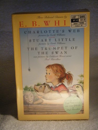 9780060292836: Charlotte's Web, Stuart Little, & the Trumpet of the Swan: Three Beloved Classics