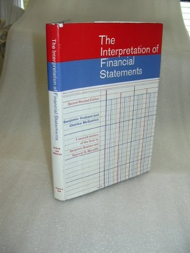 Stock image for Interpretation of Financial Statements for sale by Wonder Book