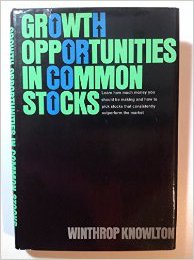 Beispielbild fr Growth Opportunities in Common Stocks zum Verkauf von Better World Books
