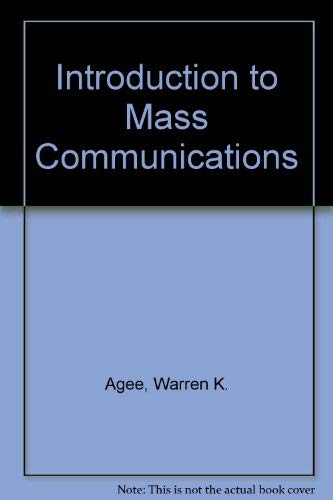 Stock image for Introduction to mass communications for sale by HPB Inc.