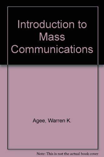 Beispielbild fr Introduction to Mass Communications zum Verkauf von Better World Books