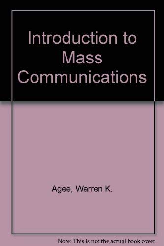 Imagen de archivo de Introduction to Mass Communications a la venta por Better World Books