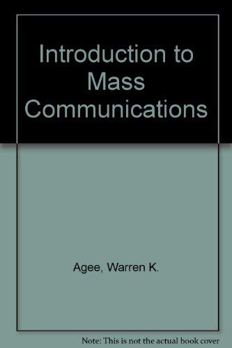 Stock image for Introduction to Mass Communications for sale by SecondSale