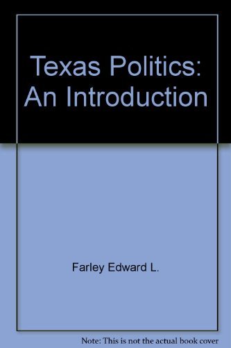 Imagen de archivo de Texas Politics: An Introduction a la venta por HPB-Red