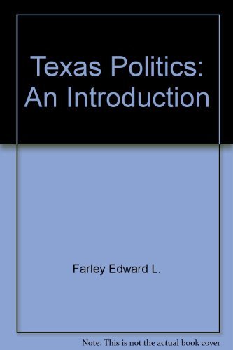 Stock image for Texas Politics: An Introduction for sale by HPB-Red