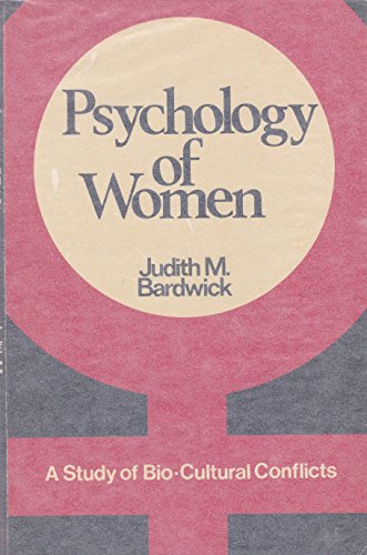 Beispielbild fr Psychology of women: A study of bio-cultural conflicts zum Verkauf von Reuseabook