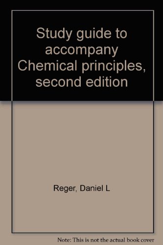 Stock image for Study guide to accompany Chemical principles, second edition for sale by HPB Inc.