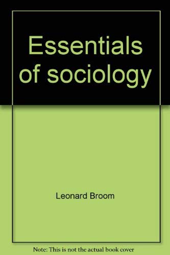 Beispielbild fr Essentials of Sociology: From Sociology--a Text with Adapted Readings, Fifth Edition zum Verkauf von Top Notch Books