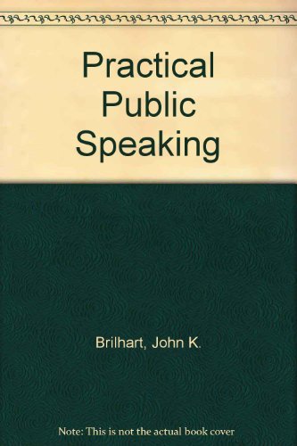 Stock image for Practical Public Speaking for sale by Better World Books