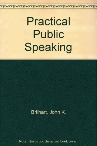 Stock image for Practical Public Speaking for sale by HPB-Diamond