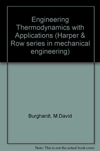 Beispielbild fr Engineering Thermodynamics with Applications zum Verkauf von Better World Books Ltd
