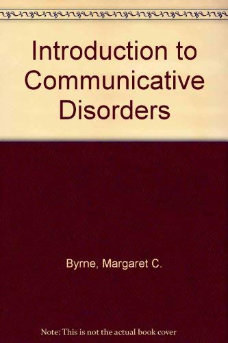 Beispielbild fr Introduction to Communicative Disorders zum Verkauf von Better World Books