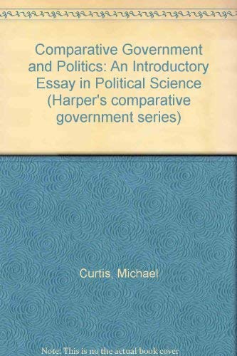 9780060414627: Comparative Government and Politics: An Introductory Essay in Political Science