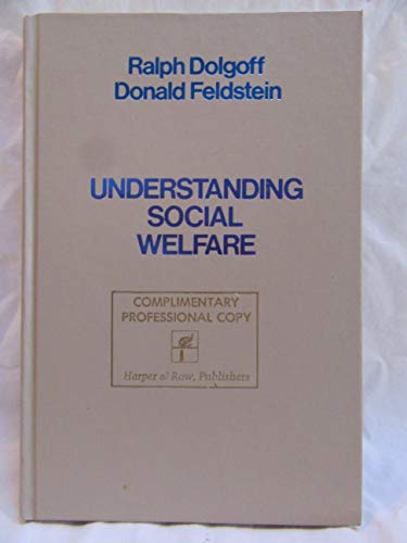 Imagen de archivo de Understanding Social Welfare HarperSeries in Social Work) a la venta por OddReads