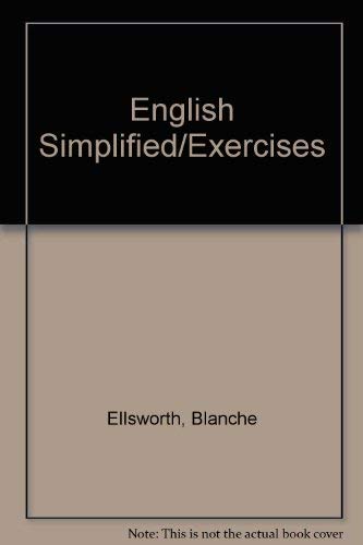 Beispielbild fr English Simplified/Exercises zum Verkauf von Wonder Book